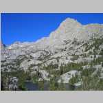 South southwest across Dingleberry Lake panorama Pt. 12,760 ft/13,253 ft (hidden)