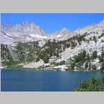 West across Midnight to Mount Darwin (13,831 ft) and Pt. 13,048 ft