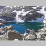 alpine tarn from ca. 12,100'