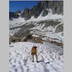 Brian on bulletproof snowfield somewhere beneath Darwin Col