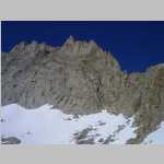 looking up to Darwin Col from ca. 12,600'