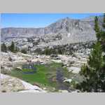 Pt. 11,800 ft (east of Pee Wee Lake)Pee Wee Lake can be seen