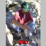 chef Jim another dinner at Camp Dingleberry