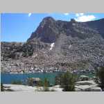 East to Pt. 11,800 ft and Pee Wee Lake