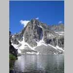 Picture Peak (13,120 ft)at Hungry Packer Lake (11,071')