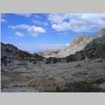 Noth northeast to Pt. 11,800 ft hiking to Moonlight Lake