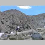 gazing Bob (E to Pt. 12,138 ft beyond Moonlight Lake) hiking to Moonlight Lake