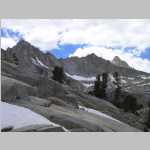 Picture Peak (13,120 ft)Pt. 13,080 ftand Mount Haeckel (13,418 ft)hiking to Moonlight Lake