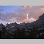 Mount Haeckel (13,418 ft)and Pt. 12,760 ft sunset shots