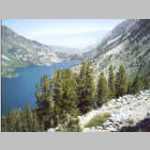 Above Sabrina Lake