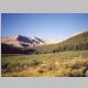 View south southwest upper Pine Creek drainage