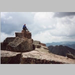 Ted on summit Windom Peak. Jupiter Mtn (13830 ft)