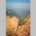 West southwest from Mt Eolus. New York Creek drainage.