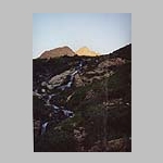 Sunrise on Mt Eolus