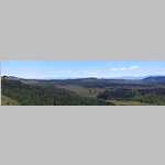 Panorama view east from seond dayhike