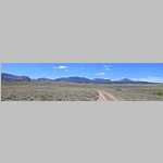 Panorama the drive to Red Cayon trailhead