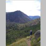 The hike to basecamp