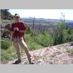 Jim on second dayhike