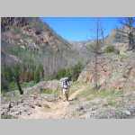 The hike out