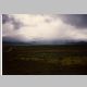 Looking west to rainy Zirkels; Lone Pine drainage, Flatop Mountain