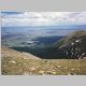 East southeast from Flattop Mountain, Ute creek drainage, Bear Mountain (11601 ft) on right Ute Pass (11000 ft)
