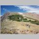 Descending Flattop Mountain