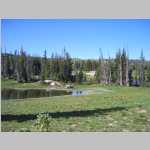 hiking up to the Continental Divide