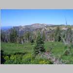 hiking along the Continental Divide,must be Buck Mountain (south end, 11,396')