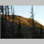 Sunset on slopes near Camp 1