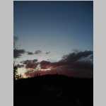 Sunset clouds from Camp