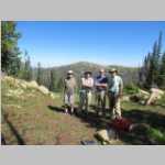 Bob Brian, Ted, Jim Davis Peak