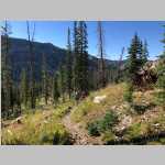 day hike to Mica Lake in the Mount Zirkel Wilderness