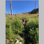 day hike to Mica Lake in the Mount Zirkel Wilderness