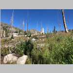 day hike to Mica Lake in the Mount Zirkel Wilderness