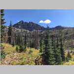 day hike to Mica Lake in the Mount Zirkel Wilderness
