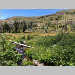 day hike to Mica Lake in the Mount Zirkel Wilderness