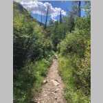 day hike to Mica Lake in the Mount Zirkel Wilderness