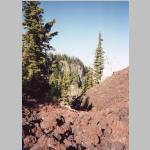 Lava field and Obsidian Cliff
