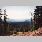 Looking south along McKenzie River drainage