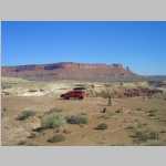 A tributary of Horse Canyon including, Panorama Point in background, Elaterite Butte (nearby), Ekker Butte (distance);