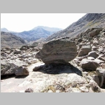 Cool rock seen during the descent from Cloud Peak