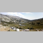 View of Lake Marion to the south. Almost back home from climb. You can see where we are camped