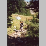 Bob hiking near Lake Helen