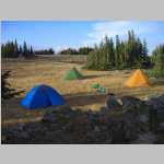 early evening at camp