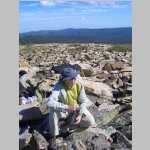 from summit of Rock Creek Knoll (11,125') - 5826 is SW to Brown's Peak (11,722') Medicine Bow Peak (12,013') and North Point (11,761'), 5827 is NW to Elk Mountain (11,152'), and 5828 is Brian Parks with a view NNE toward Laramie Peak (10,272')