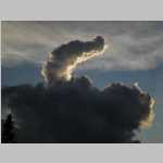 cool clouds near sunset from camp