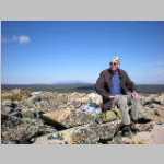 Ted on Summit of Rock Creek Knoll