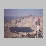 View west from the summit of Odyssey 