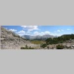 Between Hall's Lake and Middle Fork Lake