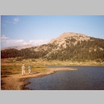 Near base camp Bridger. Kagevah Peak (12127 ft)